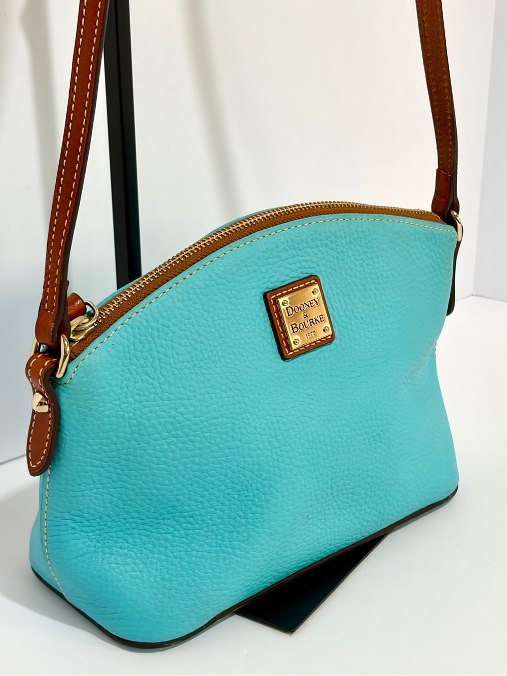 Dooney & Bourke Ruby Crossbody Bag In Sea 🌊 Foam Green With Gold Hardware